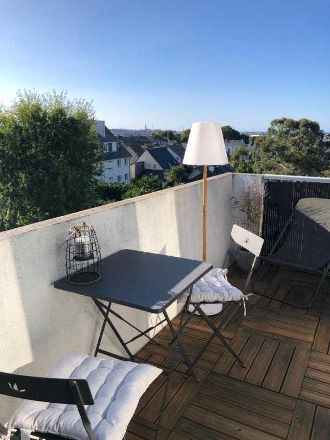 Joli T2 Avec Balcon, Calme & Vue Sur Intra Muros Saint-Malo Exterior photo
